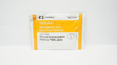 Covidien E7507 Valleylab REM Polyhesive Adult Patient Return Electrode >30lbs